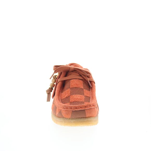 NWT Clarks Women’s Wallabee Oxford Orange Interest Size 8 - Picture 6 of 7